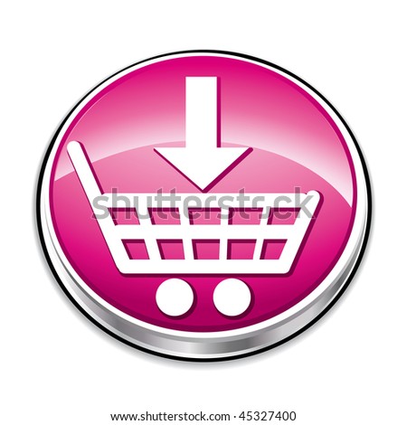 Pink Shopping Trolley