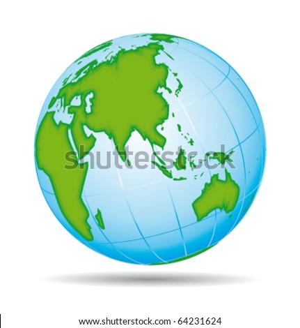 stock vector : Earth globe