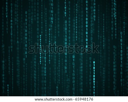 wallpaper blue and black. Binary language lue and lack
