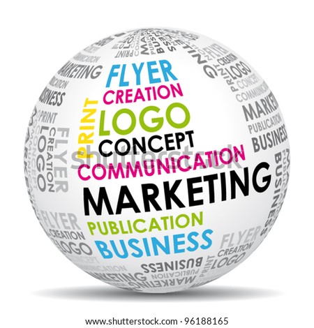 Marketing on Marketing Communication World  Vector Icon    96188165   Shutterstock