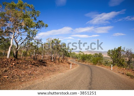 Hot dry countryside near Wyndham, in the far north of Western Australia.