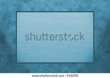 Textured highlight area with blue marble background