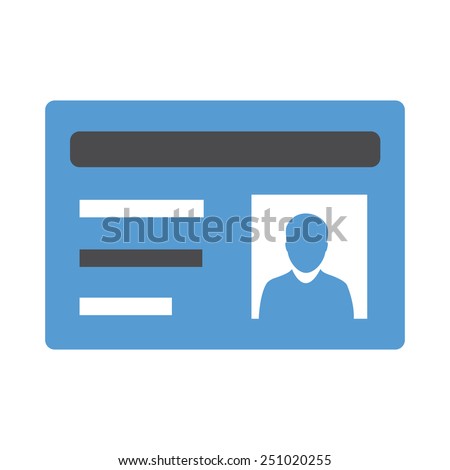 This icon represents a student card and is related to the science and education. It is recommended for use on websites, web applications and mobile applications.