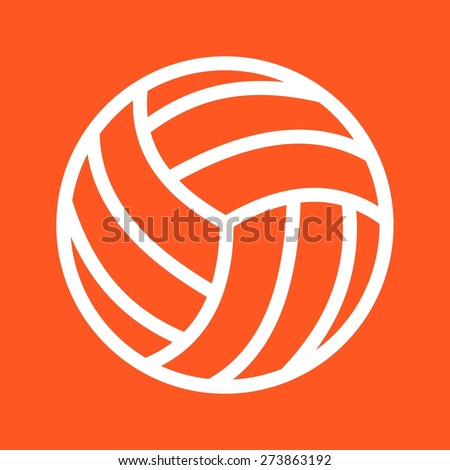 Volley ball, ball, game, match icon vector image. Can also be used for sports, fitness, recreation. Suitable for web apps, mobile apps and print media.