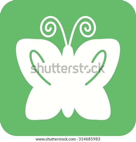 Butterfly, insects,fly icon vector image. Can also be used for Animals and Insects. Suitable for mobile apps, web apps and print media.