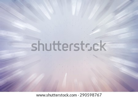Abstract motion background, zoom blurred