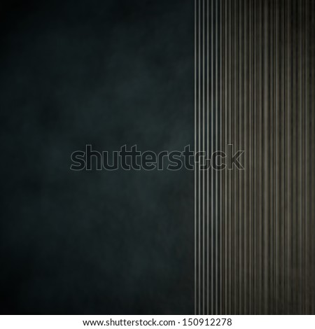 Smoky black  stylish old 3d graphic with stylish stylish background  with vintage stripes right