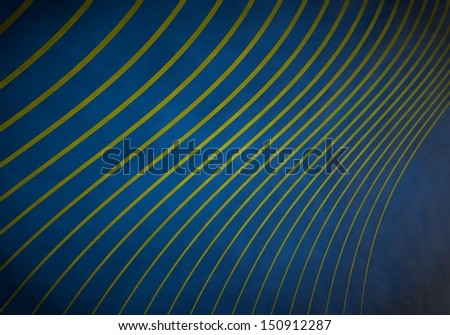 Blue  waved design 3d graphic with stylish waved background  with vintage waves