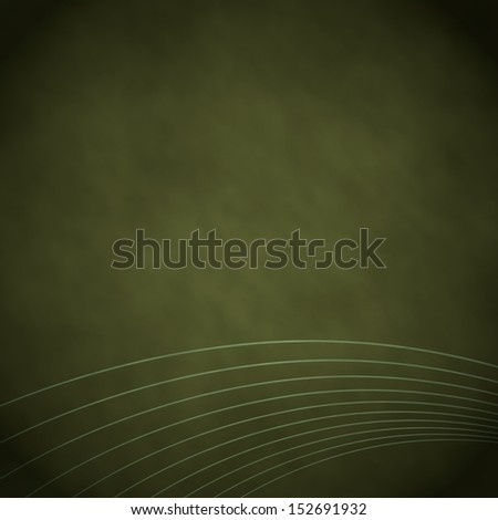 Dark olive green  stylish design 3d graphic with waved waved background  with vintage waves