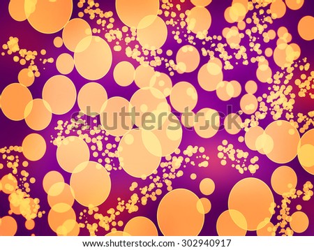 Purple air bubble Background effect
