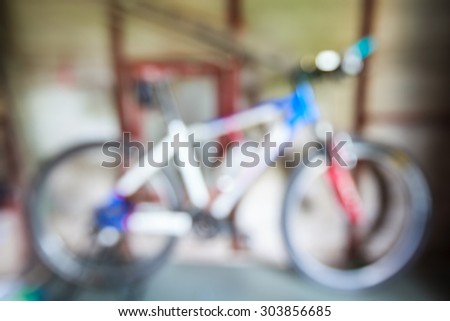 Blurry Bicycle ,Blurry Backgrounds