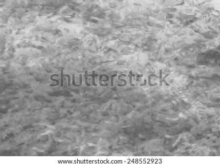 Black and white  texture background from sea surface image, awesome sea surface image