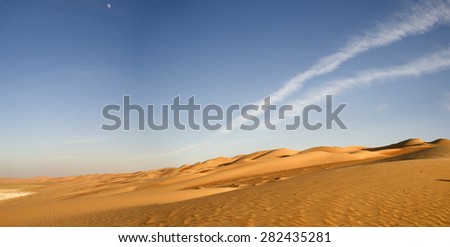 Dune desert , Abu Dhabi, UAE