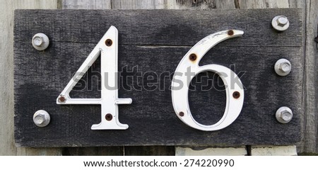 House Number SIgnage
