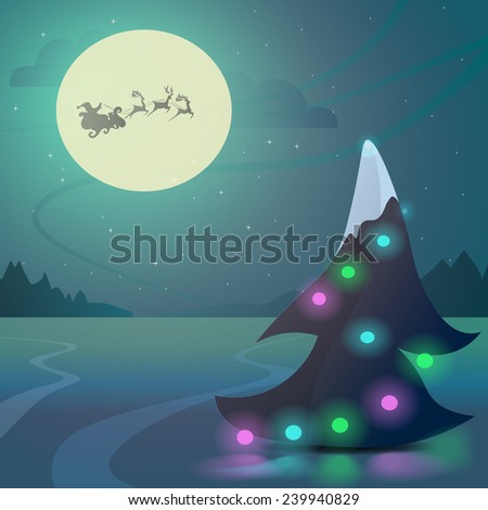 arctic Christmas tree