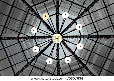 decorative high ceiling lamp