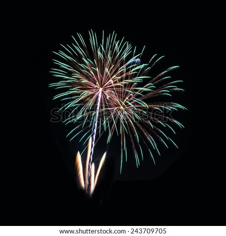 A large fireworks display for all types of celebrations!