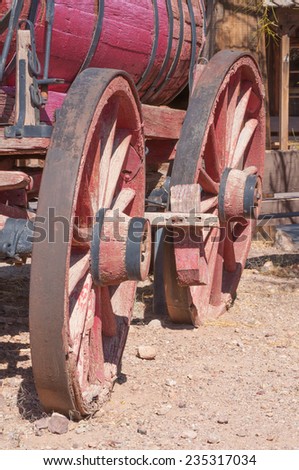 JUNE 22. 2010- Calico, CA:Calico is a ghost town  in San Bernardino County, California, United States. Was founded in 1881 as a silver mining town, and today has been converted into a county park.