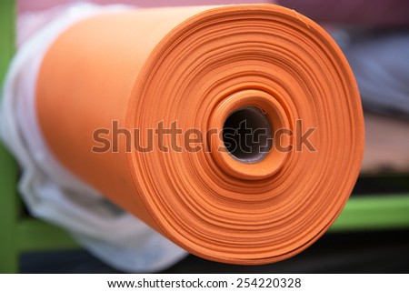 Colorful roll non-woven fabric