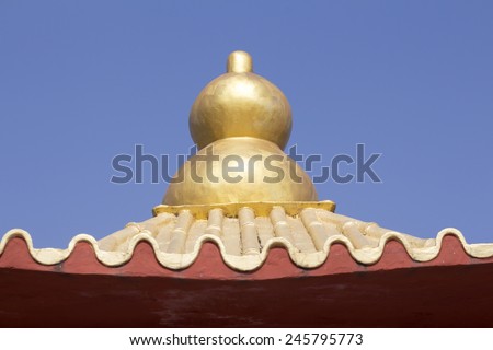 china the bottle gourd gold on roof china styles in thailand
