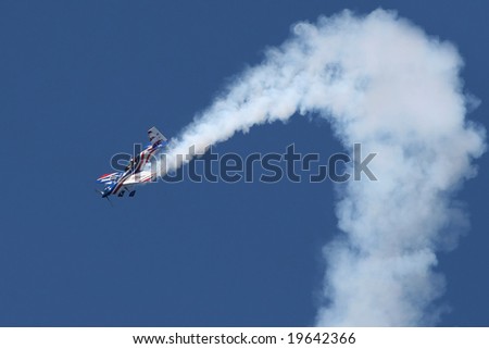 the Air National Guard air acrobatic plane.