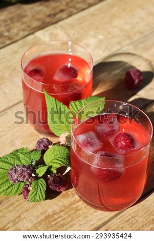 raspberry drink