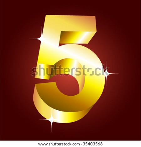 stock-vector-number-five-vector-golden-font-35403568.jpg
