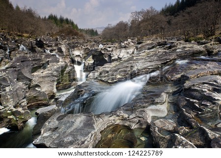 Glencoe River, Highlands, Scotland, Europe