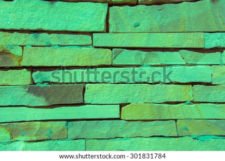 Green retro granite wall background wallpaper