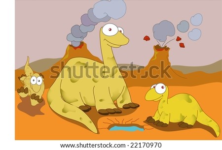dinosaur family