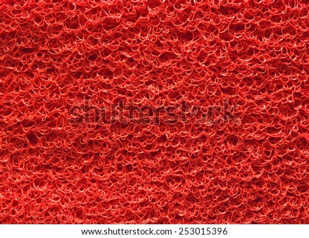 Red Coil Pattern Car Floor Mat Background Texture