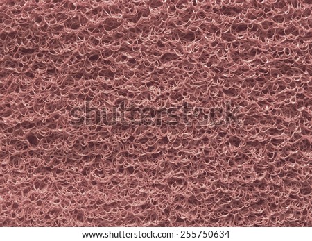 Soft Pink Coil Pattern Car Floor Mat Background Texture