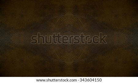Dark Brown Leather Background Texture for Furniture Material