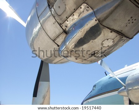 Propeller on Retired Air Force One