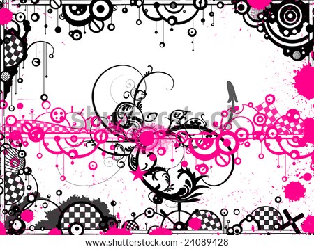 wallpaper heart emo. stock photo : Abstract emo