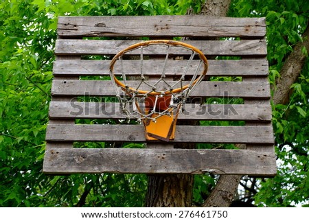 basketball basket outdoor nature