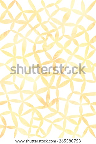 Tile-able yellow flower pattern