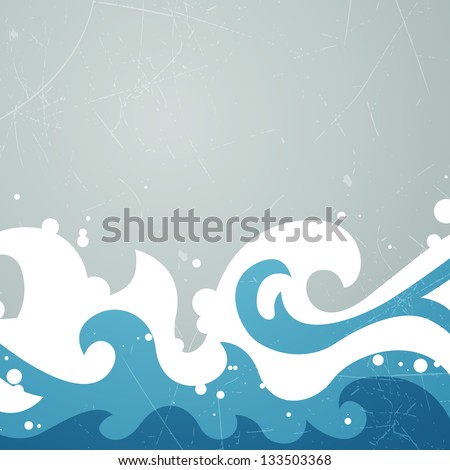 Vector Illustration of an Abstract Summer Background Vector Illustration of an Abstract Summer Background