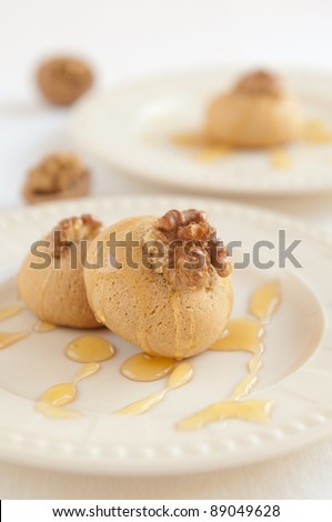 Traditional bulgarian christmas cookies called Medenki. The name medenki comes from honey due to its honey taste. Traditionally served on Christmas.