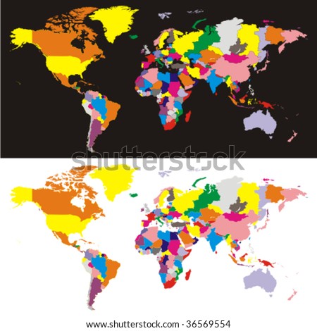 map of world countries outline. hot lank world map outline