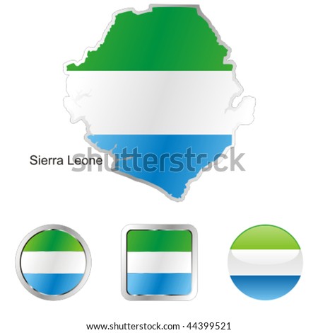 map of sierra leone. of sierra leone in map and