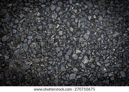 Rocks background texture with dark corners