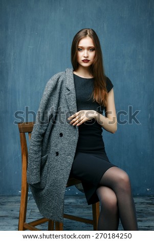 Woman sit on chair