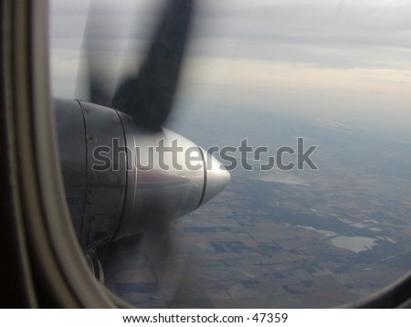 Cool view from the window seat!