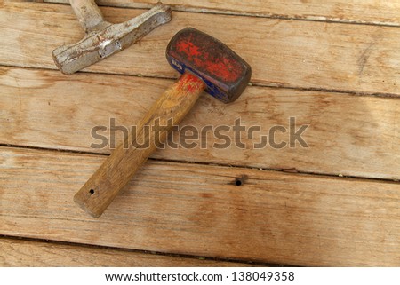 Carpentry Tools on a wooden table