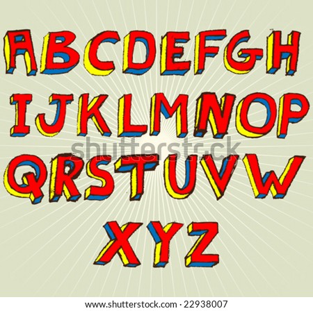 alphabet letters fonts. alphabet / font / letters.