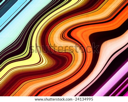 Twisty grunge multicolored fun background