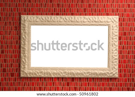 ceramic mirror frame