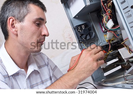 IT Engineer Working
