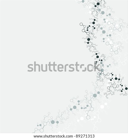 Molecule background Molecule background